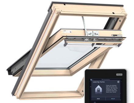 Окно с дистанционным управлением VELUX Integra GGL 3070 и GGU 0070