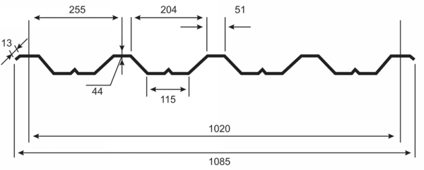 Профнастил ПК-44