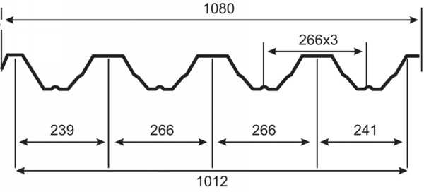 Профнастил ПК-57