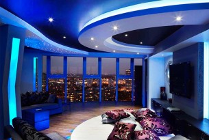  Багаторівневастеля з гіпсокартону